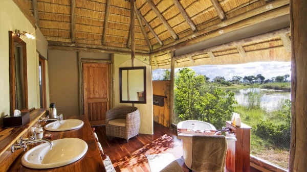 Lagoon Camp Kwando River
