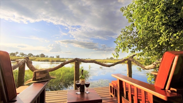 Lagoon Camp Kwando River