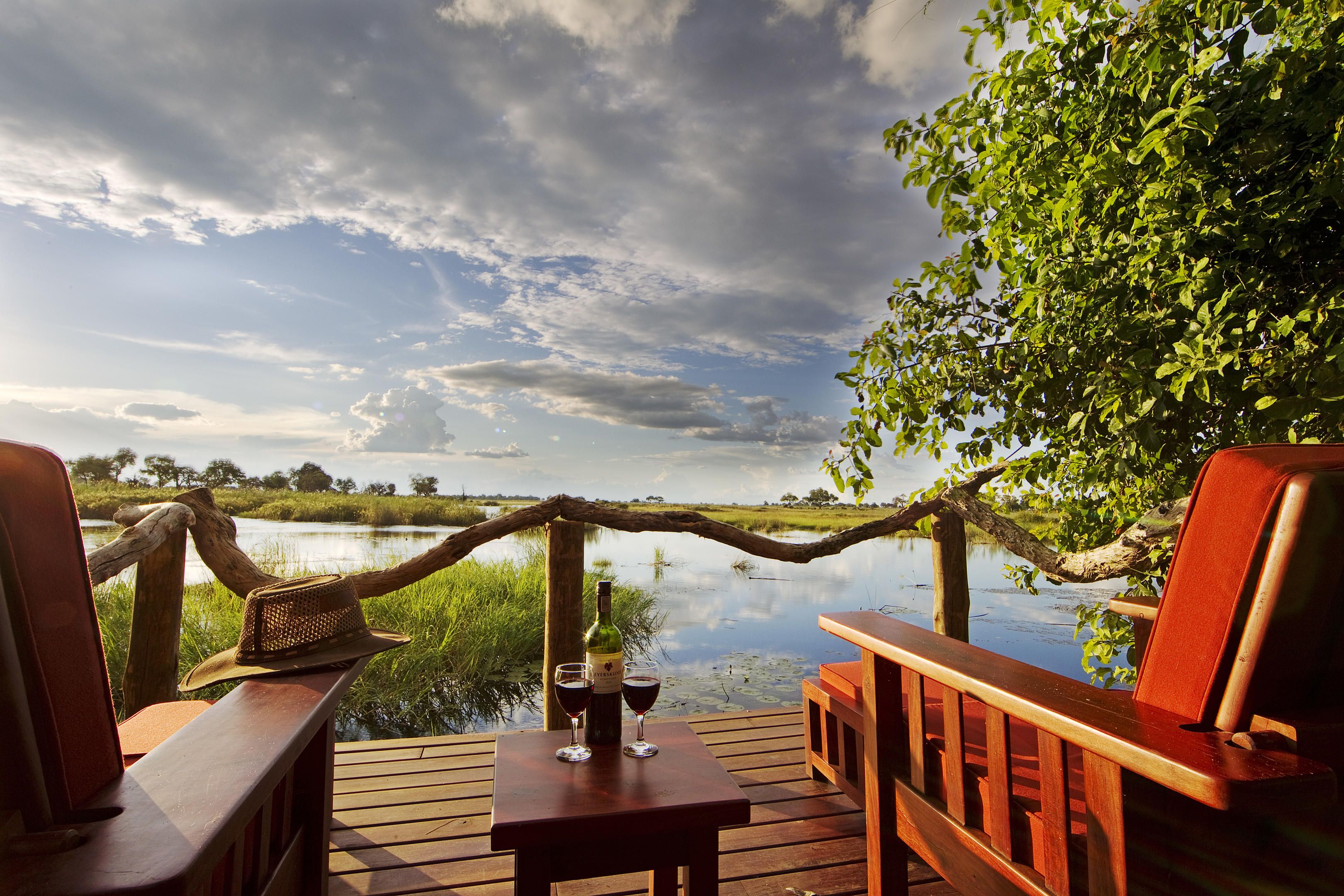 Das Kwando Lagoon Camp in Botswana