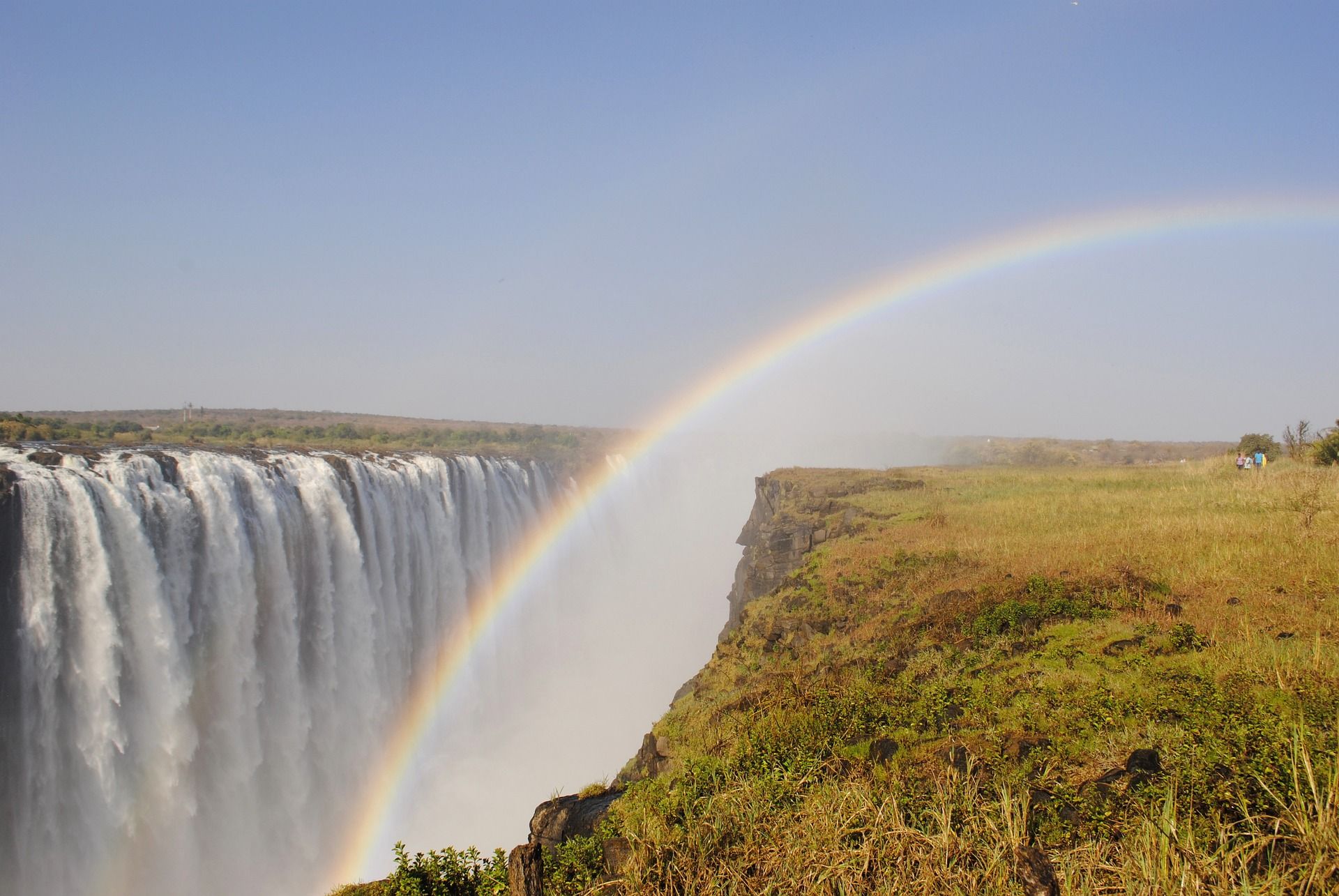 Regenbogen in Simbabwe