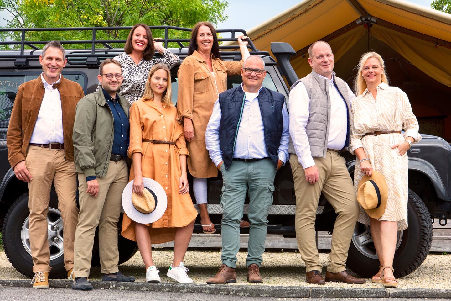 Gruppenbild Fynch-Hatton Reiseexperten