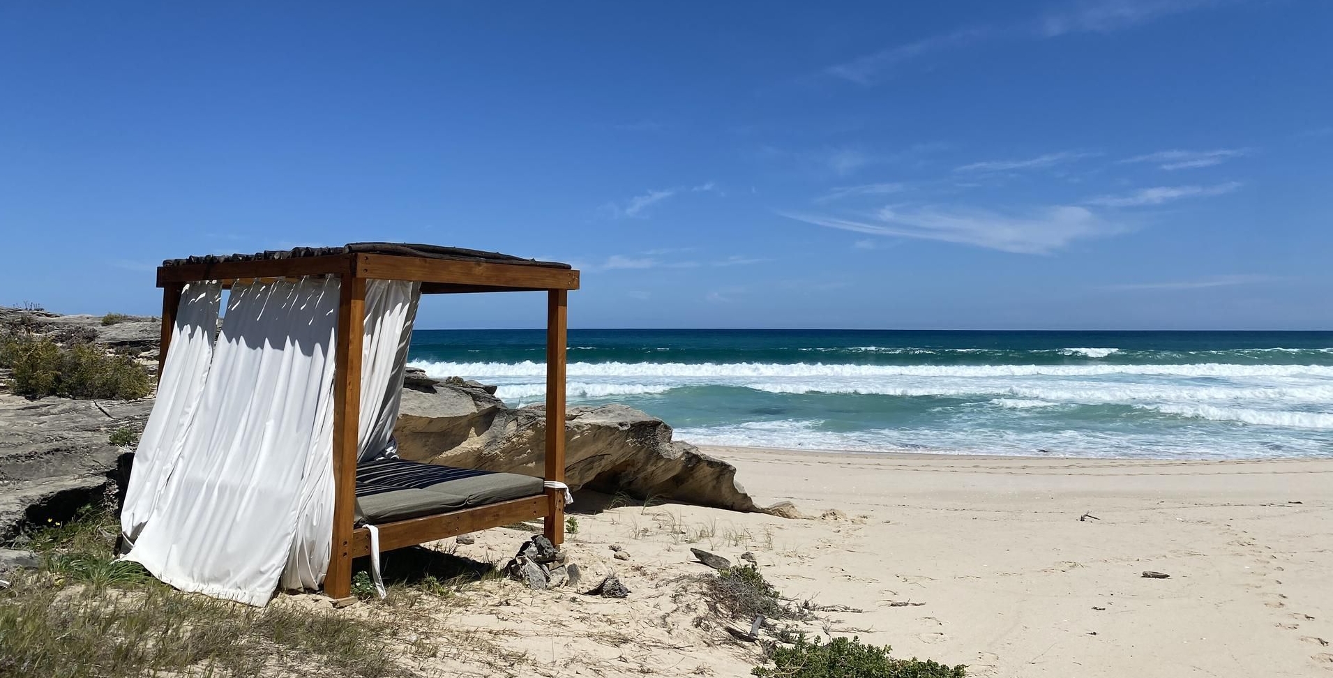 Lekkerwater Beach Lodge at De Hoop Reserve near Cape Town