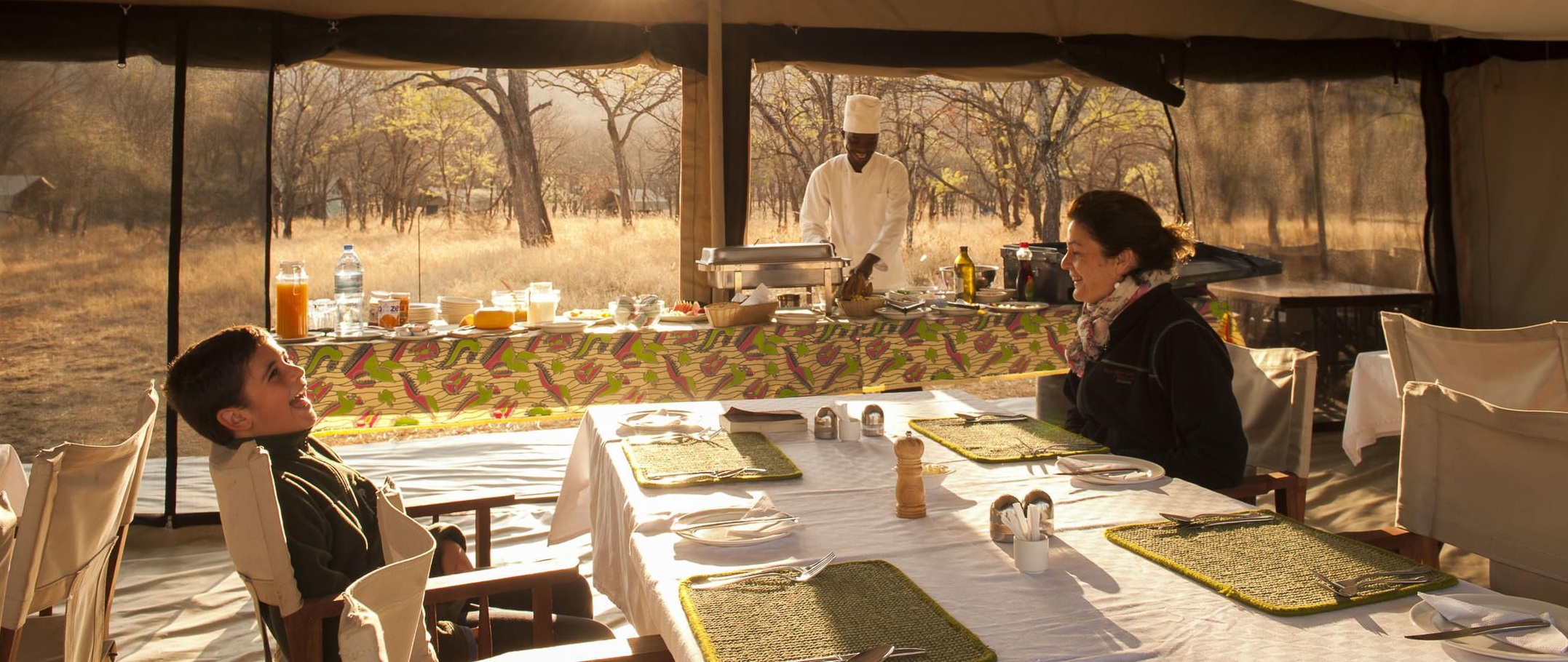 Serengeti Ndutu Kati Kati Tented Camp Speisezelt 