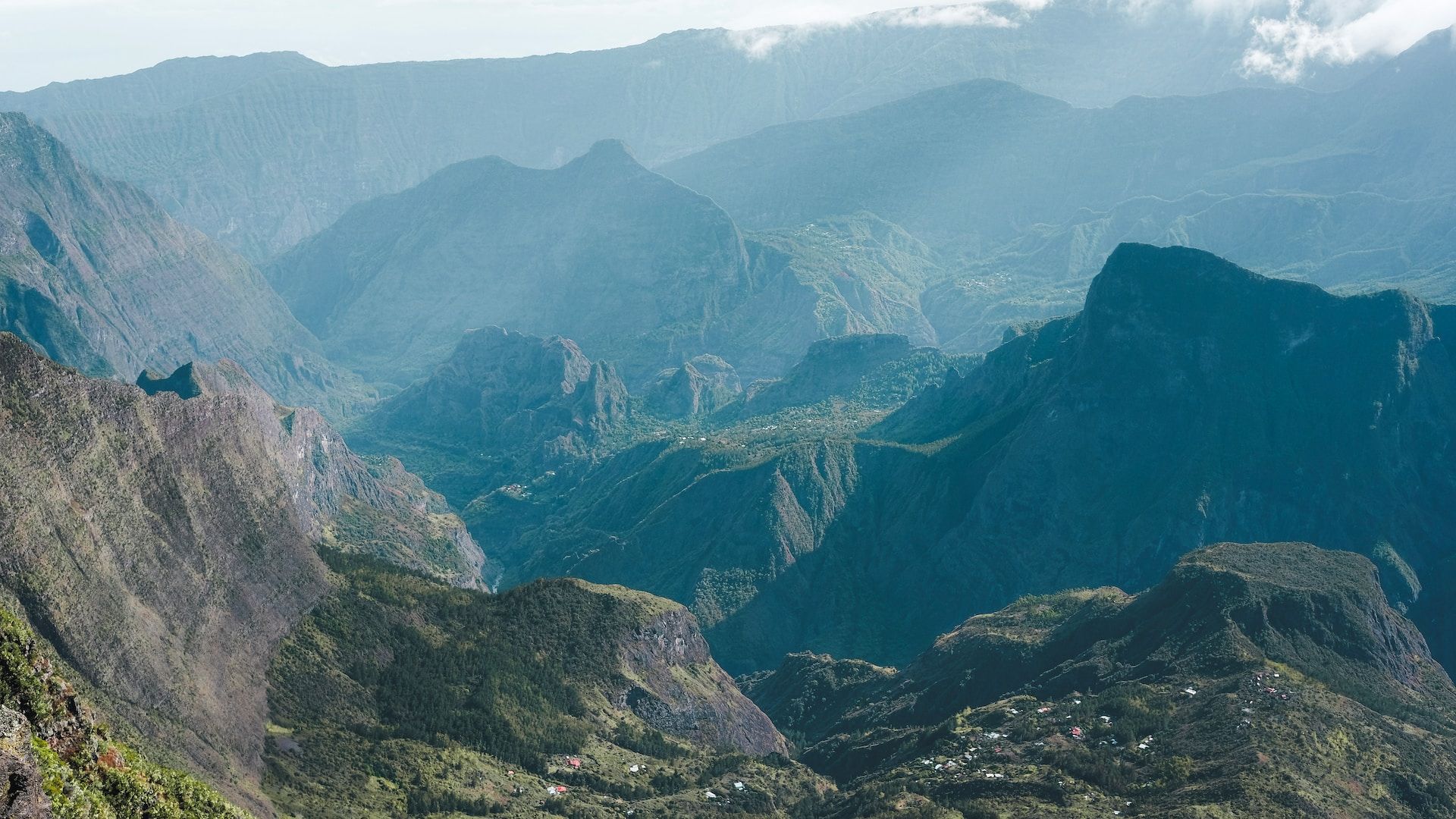 Cirque de Mafate in La Reunion